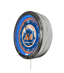 New York Mets 16" Multi Color LED Wall Clock