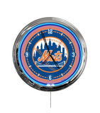New York Mets 16" Multi Color LED Wall Clock
