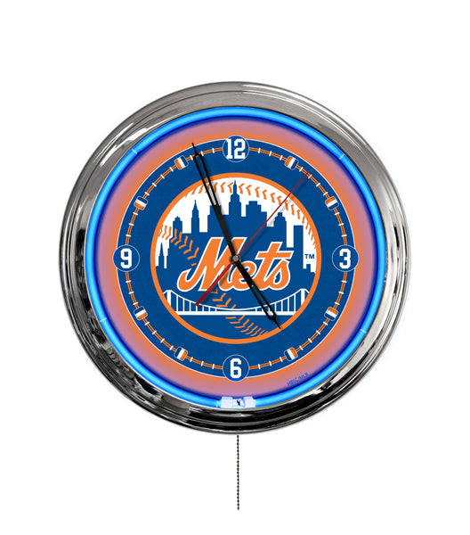 New York Mets 16" Multi Color LED Wall Clock