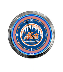 New York Mets 16" Multi Color LED Wall Clock