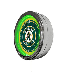 Oakland Athletics 16" Multi Color LED Wall Clock