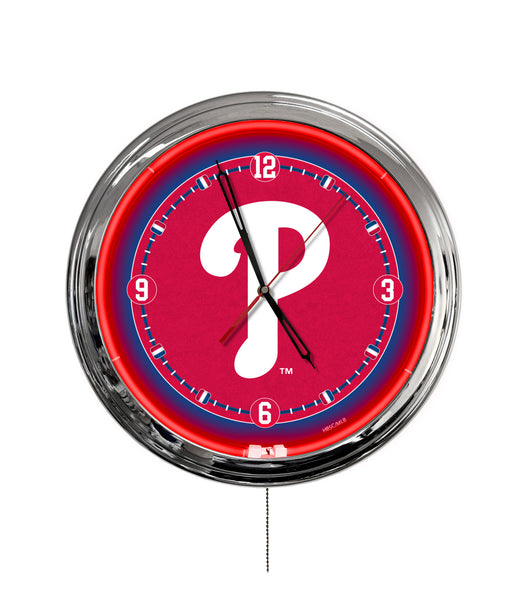 Philadelphia Phillies 16" Multi Color LED Wall Clock