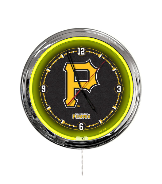 Pittsburgh Pirates 16" Multi Color LED Wall Clock