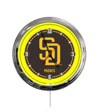 San Diego Padres 16" Multi Color LED Wall Clock