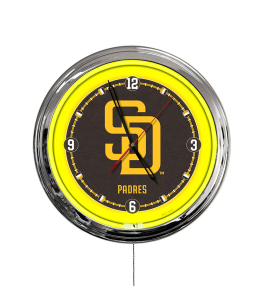 San Diego Padres 16" Multi Color LED Wall Clock