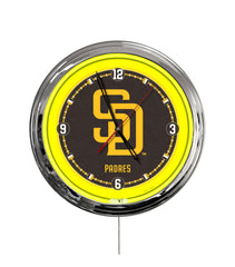 San Diego Padres 16" Multi Color LED Wall Clock