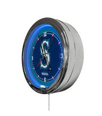 Seattle Mariners 16" Multi Color LED Wall Clock