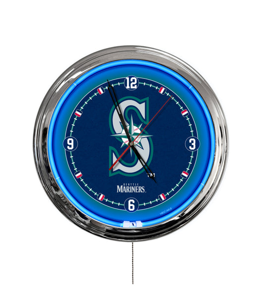 Seattle Mariners 16" Multi Color LED Wall Clock