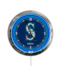 Seattle Mariners 16" Multi Color LED Wall Clock