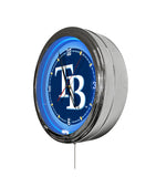 Tampa Bay Rays 16" Multi Color LED Wall Clock