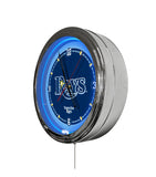 Tampa Bay Rays 16" Multi Color LED Wall Clock