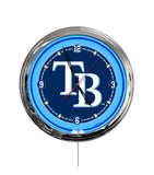 Tampa Bay Rays 16" Multi Color LED Wall Clock