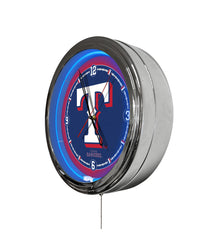 Texas Rangers 16" Multi Color LED Wall Clock