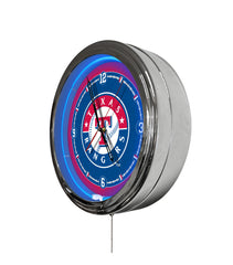 Texas Rangers 16" Multi Color LED Wall Clock