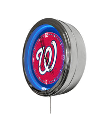 Washington Nationals 16" Multi Color LED Wall Clock