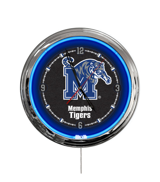 University of Memphis 16" Multi Color LED Wall Clock