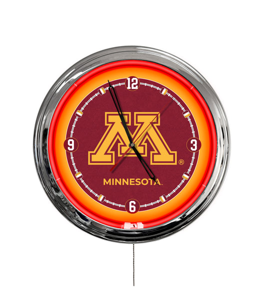 University of Minnesota 16" Multi Color LED Wall Clock