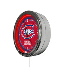 Montreal Canadiens 16" Multi Color LED Wall Clock