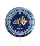 Montana State University 16" Multi Color LED Wall Clock