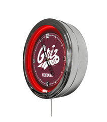 University of Montana 16" Multi Color LED Wall Clock
