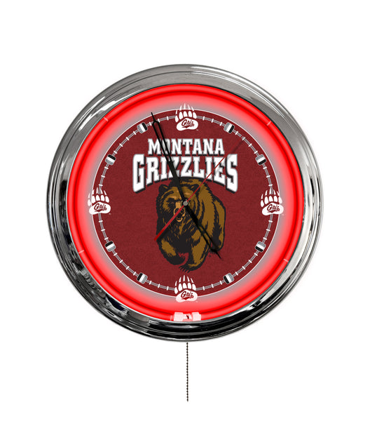 University of Montana 16" Multi Color LED Wall Clock