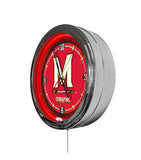 University of Maryland 16" Multi Color LED Wall Clock