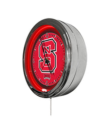 North Carolina State University 16" Multi Color LED Wall Clock