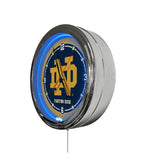 Notre Dame (ND) 16" Multi Color LED Wall Clock