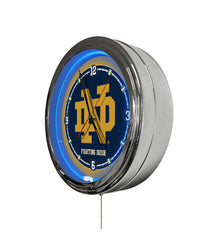 Notre Dame (ND) 16" Multi Color LED Wall Clock