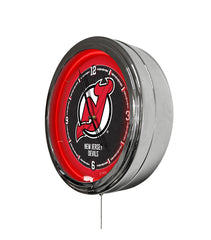 New Jersey Devils 16" Multi Color LED Wall Clock