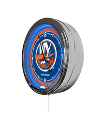 New York Islanders 16" Multi Color LED Wall Clock