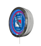 New York Rangers 16" Multi Color LED Wall Clock