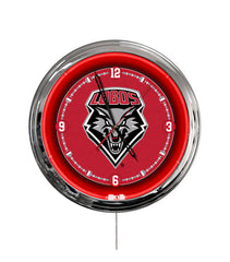 University of New Mexico 16" Multi Color LED Wall Clock