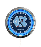 University of North Carolina 16" Multi Color LED Wall Clock