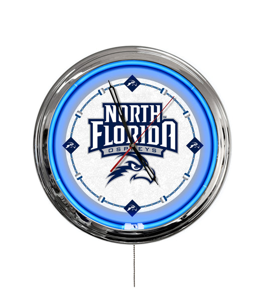 University of North Florida 16" Multi Color LED Wall Clock