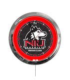 University of Northern Illinois 16" Multi Color LED Wall Clock