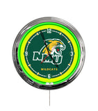 Northern Michigan University 16" Multi Color LED Wall Clock