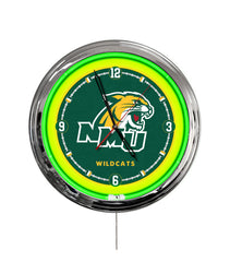 Northern Michigan University 16" Multi Color LED Wall Clock