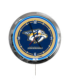 Nashville Predators 16" Multi Color LED Wall Clock