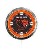 Oregon State University 16" Multi Color LED Wall Clock