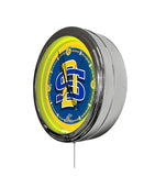 South Dakota State University 16" Multi Color LED Wall Clock