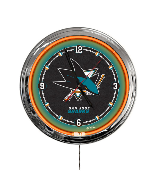 San Jose Sharks 16" Multi Color LED Wall Clock