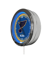 St Louis Blues 16" Multi Color LED Wall Clock