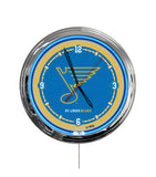 St Louis Blues 16" Multi Color LED Wall Clock