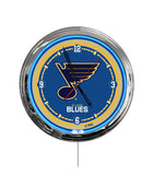 St Louis Blues 16" Multi Color LED Wall Clock