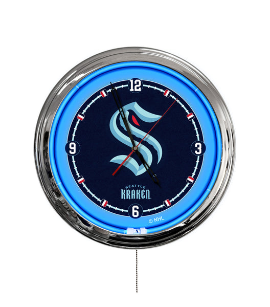 Seattle Kraken 16" Multi Color LED Wall Clock