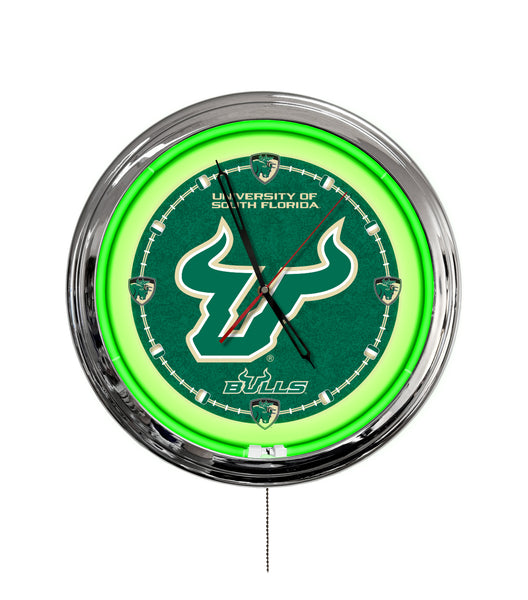 University of South Florida 16" Multi Color LED Wall Clock