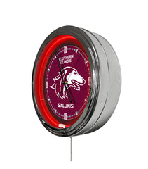 Southern Illinois University 16" Multi Color LED Wall Clock