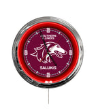 Southern Illinois University 16" Multi Color LED Wall Clock