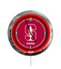 Stanford University 16" Multi Color LED Wall Clock